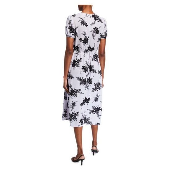 MICHAEL Michael Kors Pintuck Floral Print Dress - Picture 3 of 8